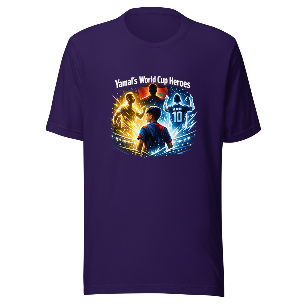 Lamine Yamal's World Cup Heroes Tee - Image 3