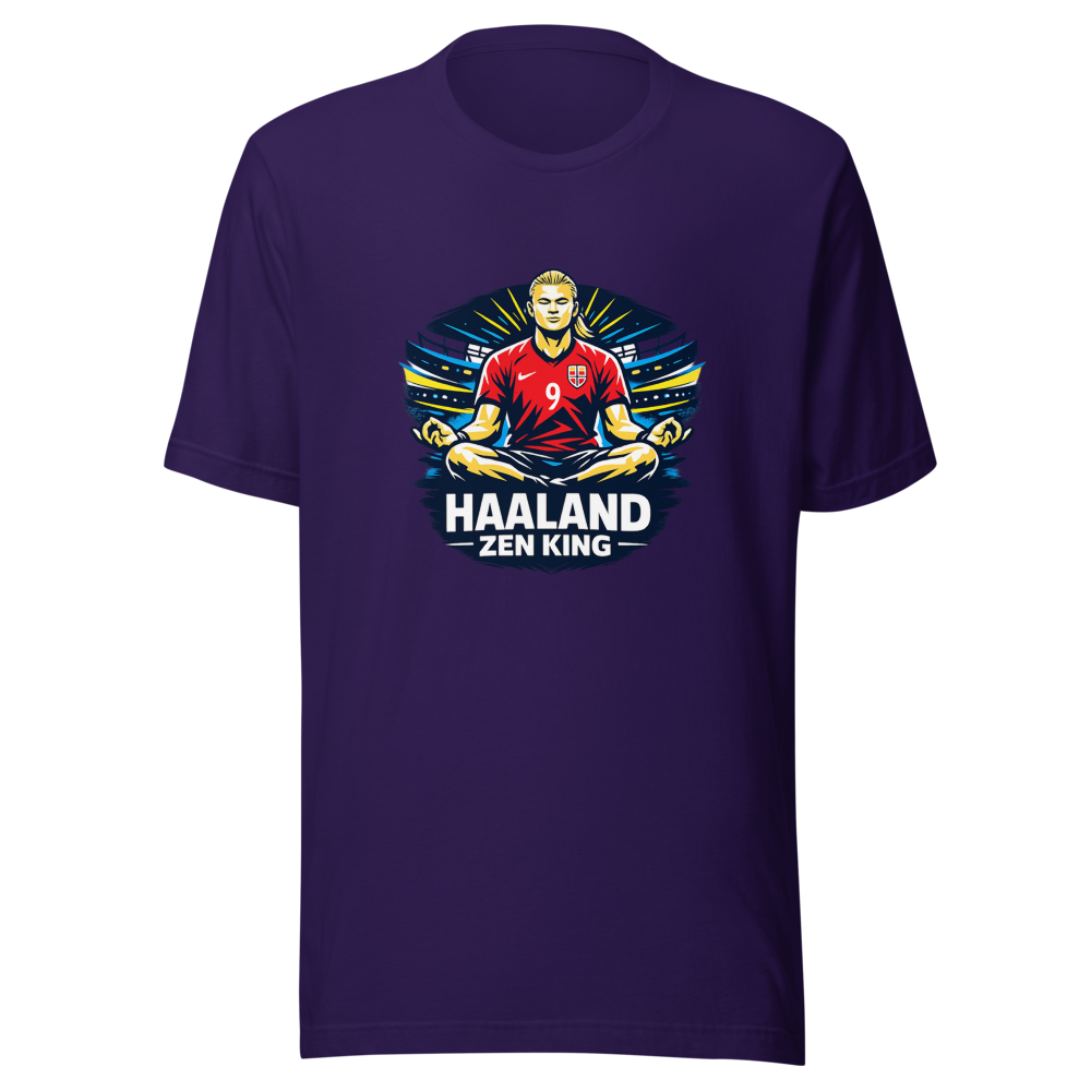Haaland Man of the Match Norway Zen King T-Shirt - Image 3