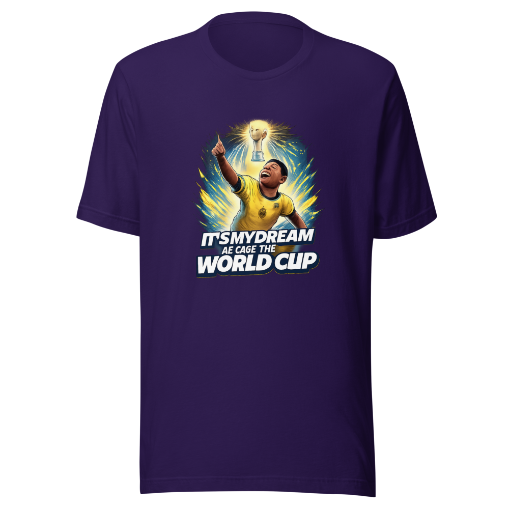 Endrick's World Cup Dream Tee: Future Football Legend - Image 3