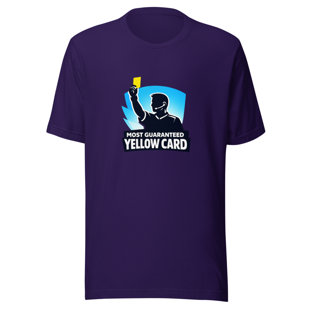 Guaranteed Yellow Card T-Shirt - Image 3