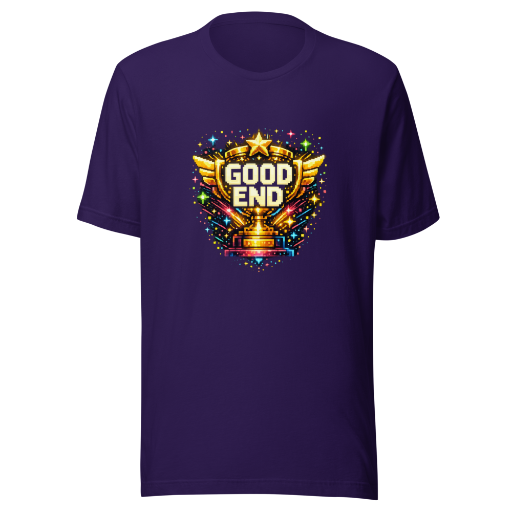 Good End Retro Gaming Achievement Tee - Image 3