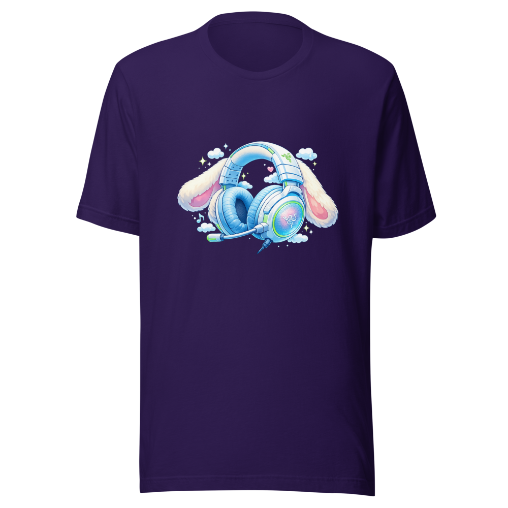 Razer Cinnamoroll Puppy Ears Gaming Headset Tee - Image 3