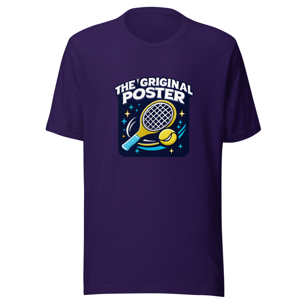 The Original Poster Tennis Dad Hat Vibe T-Shirt - Image 3