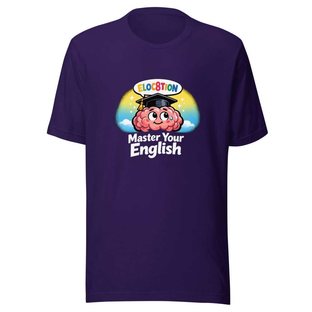 Master Your English Skills Tee - Image 3