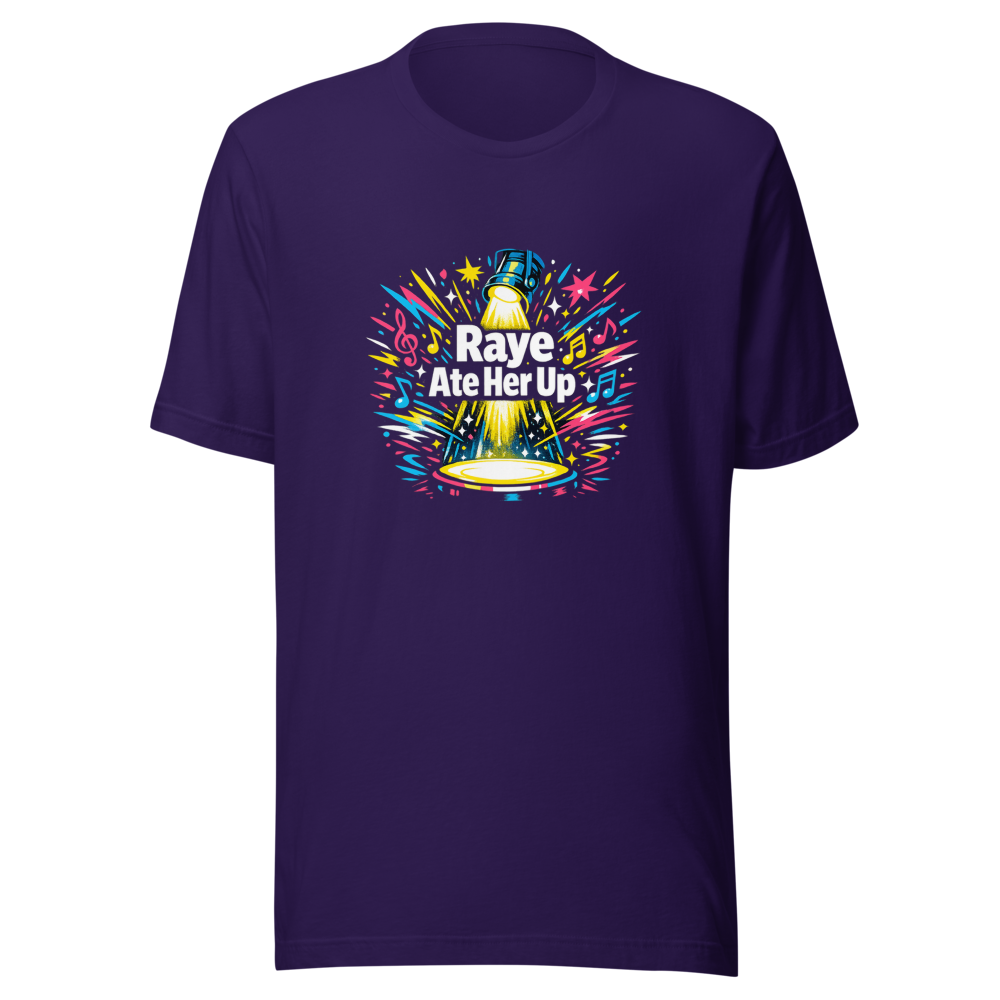 Raye Ate Her Up Tee - Iconic Music Moment Shirt - Image 3