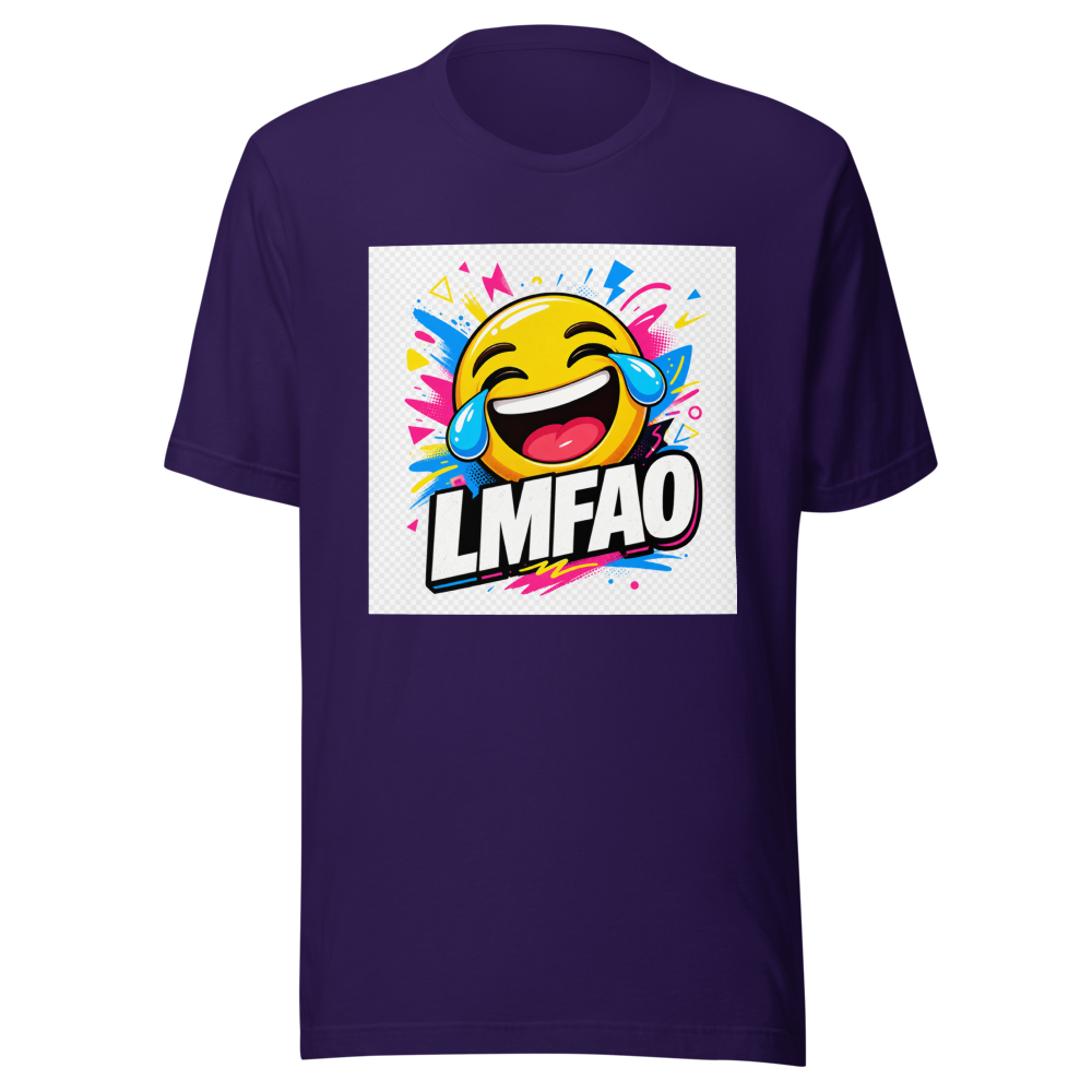 Tofuriin Laughing Out Loud Meme T-Shirt - Image 3