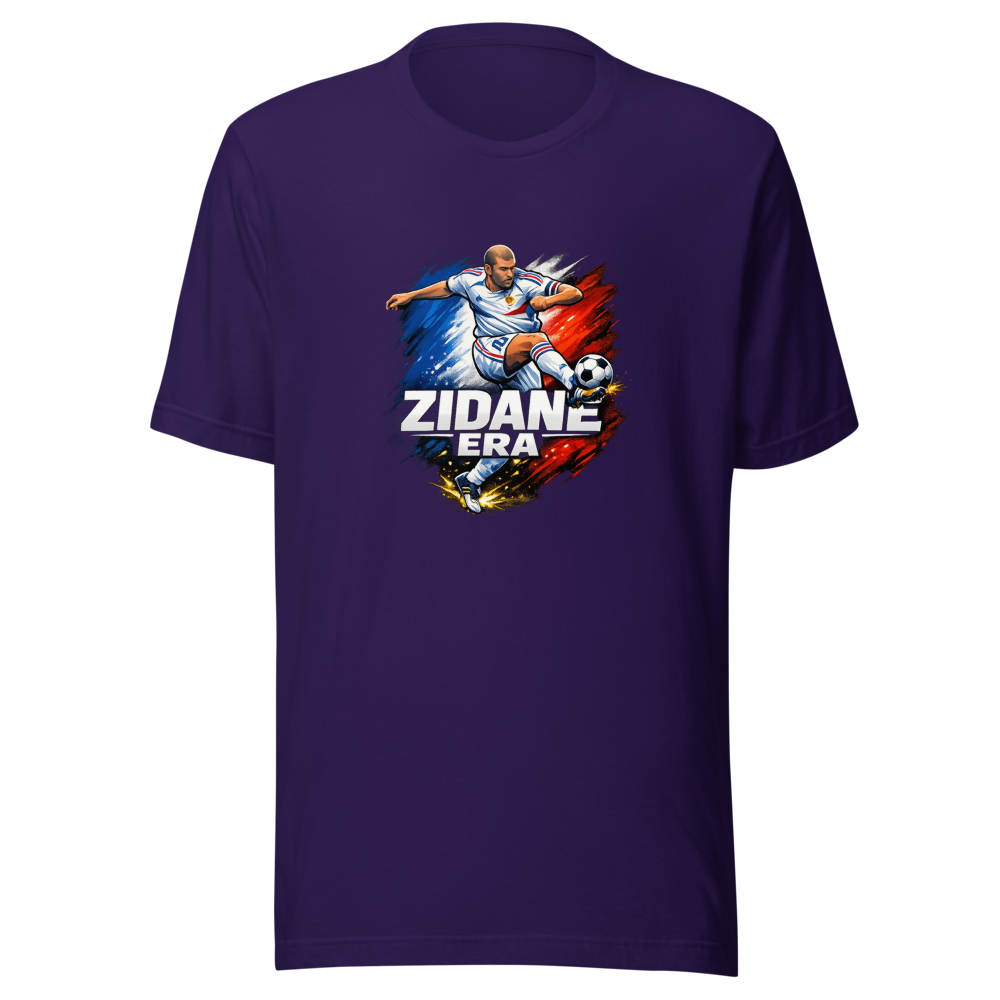 Zidane Era France Football T-Shirt - Image 3