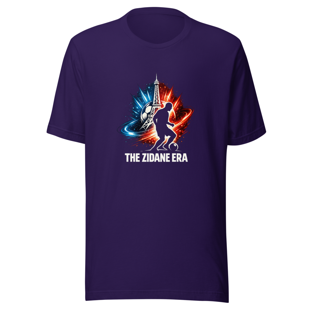 Zidane Era Begins France Football T-Shirt - Image 3
