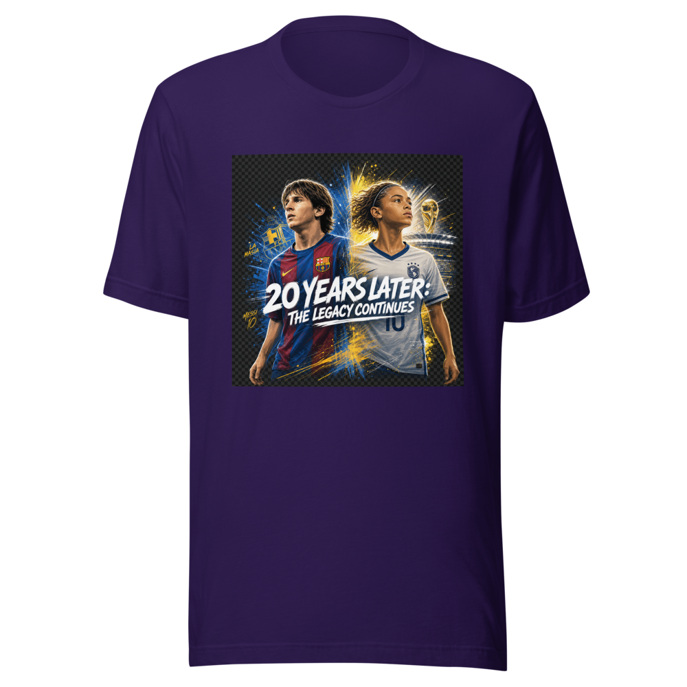 Messi's Future FC Barcelona vs. Argentina T-Shirt - Image 3