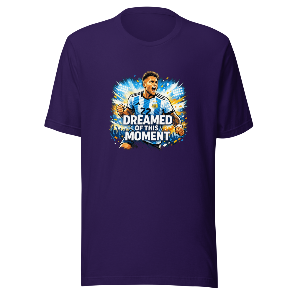Lautaro's Dream Come True Argentina Football Tee - Image 3
