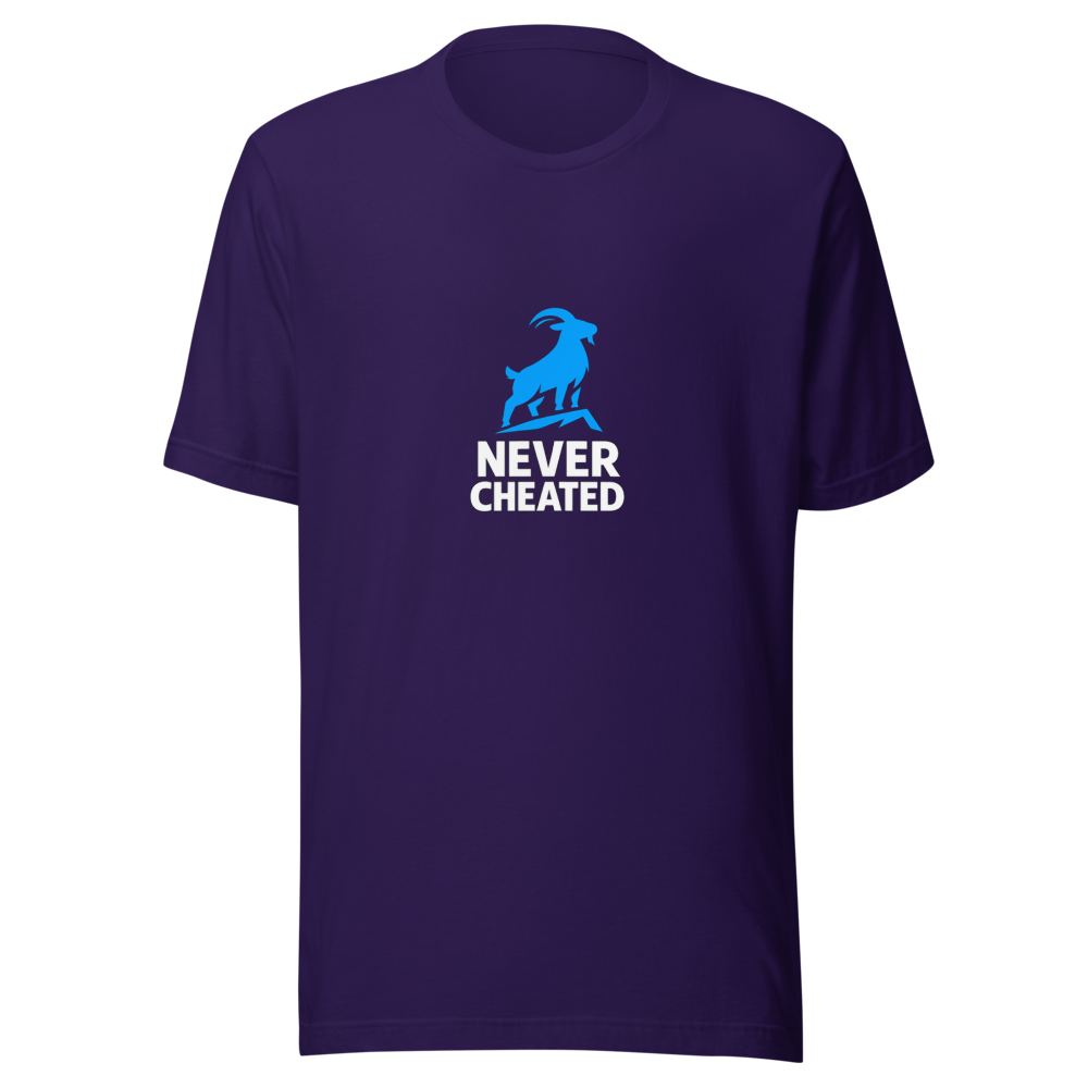 Never Cheated GOAT T-Shirt: Won & Lost - Image 3