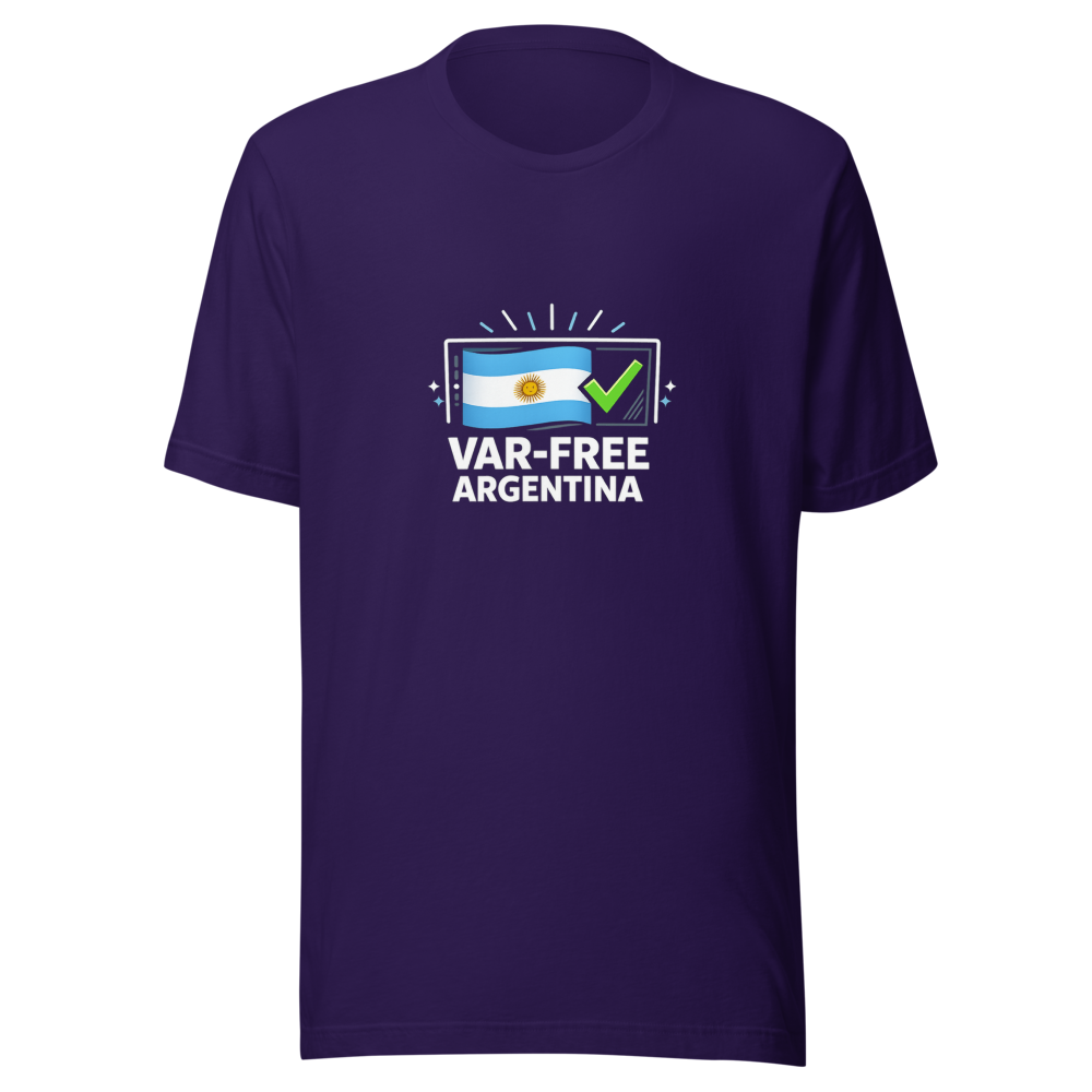 VAR-Free Argentina: The Unseen Advantage Tee - Image 3