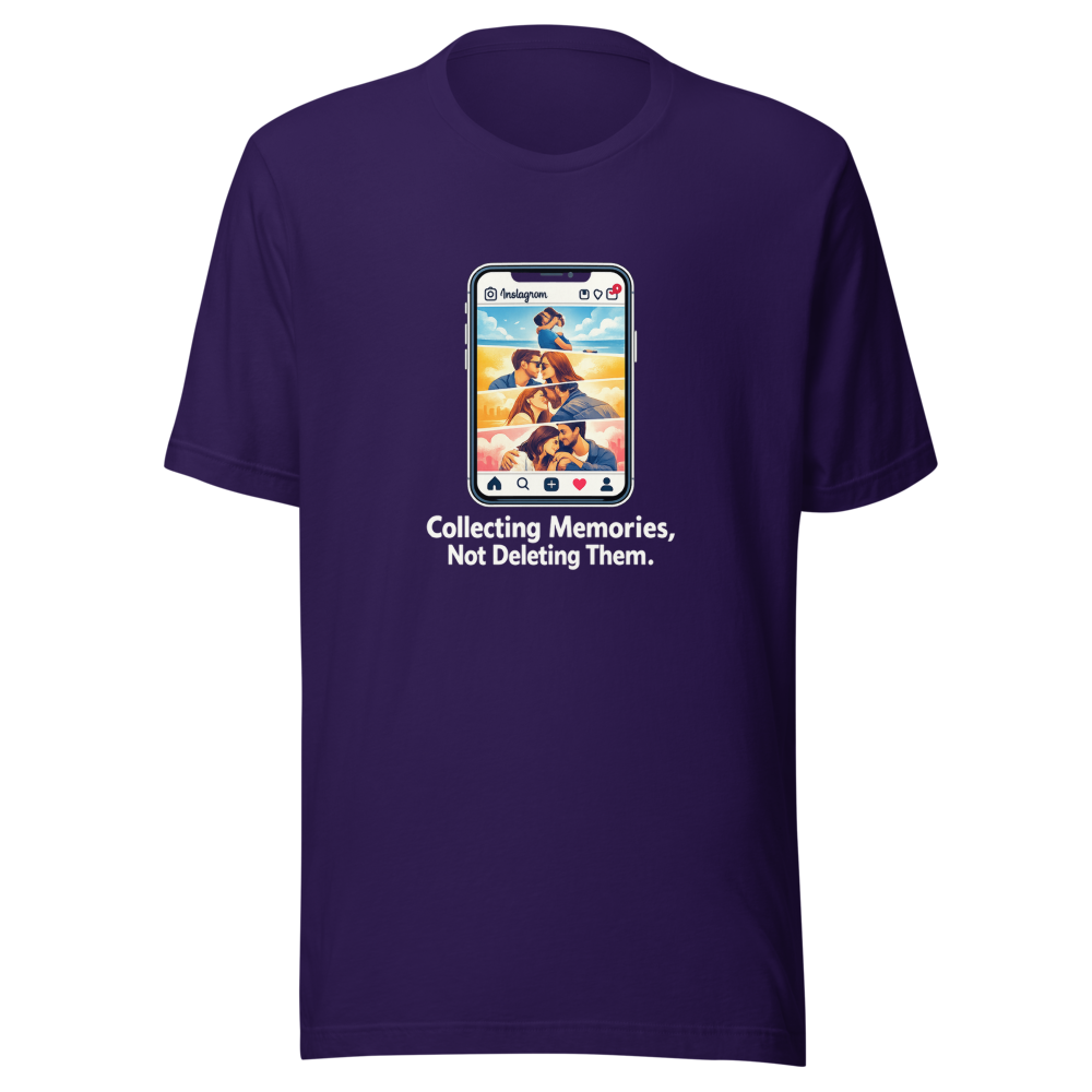 Girl Collects Exes Pic Instagram Feed Shirt - Image 3