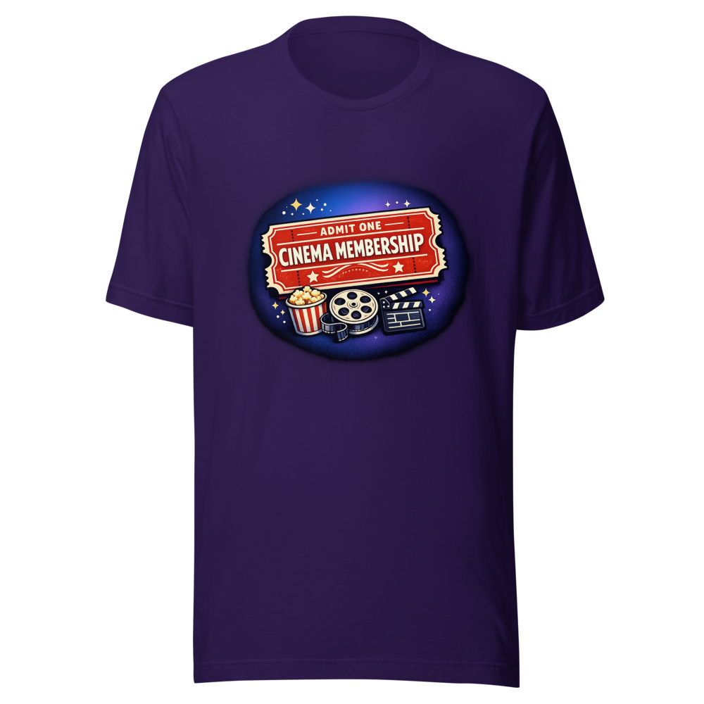 Cinema Membership Tee - Movie Lover's Dream - Image 3