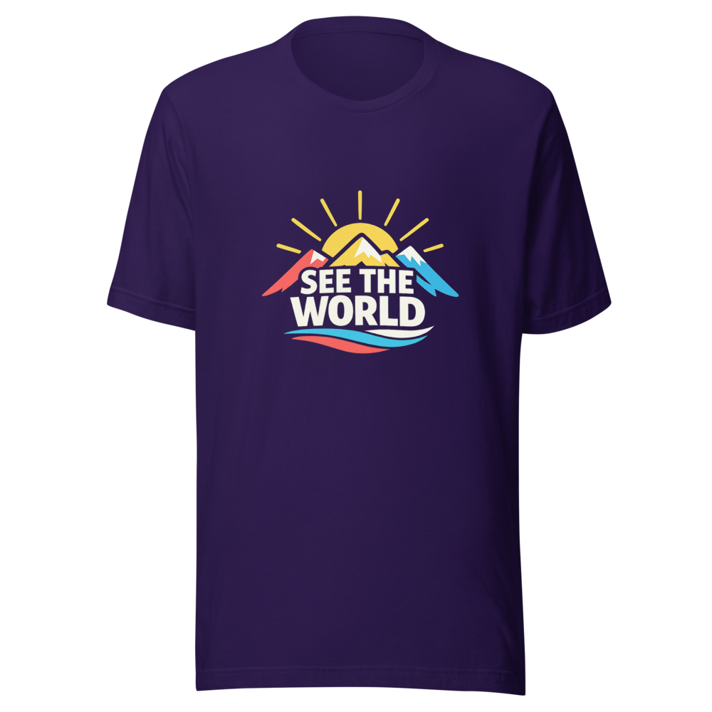 Climb Your Mountain: See the World Tee - Image 3