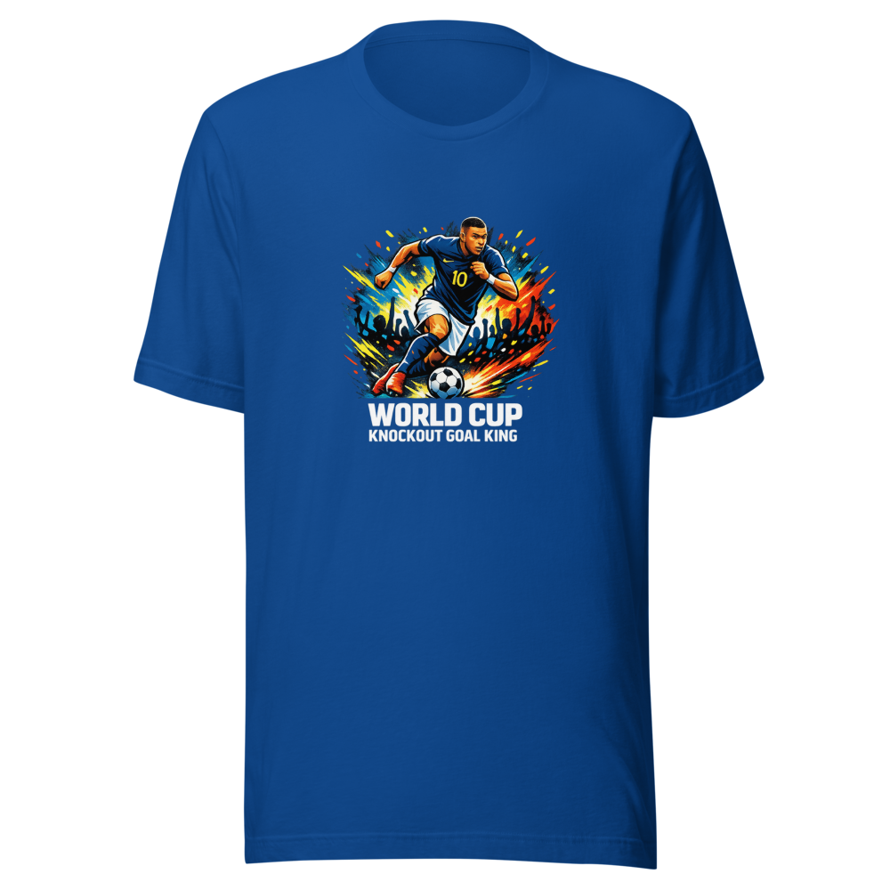 Mbappé: World Cup Knockout Goal King Tee - Image 8