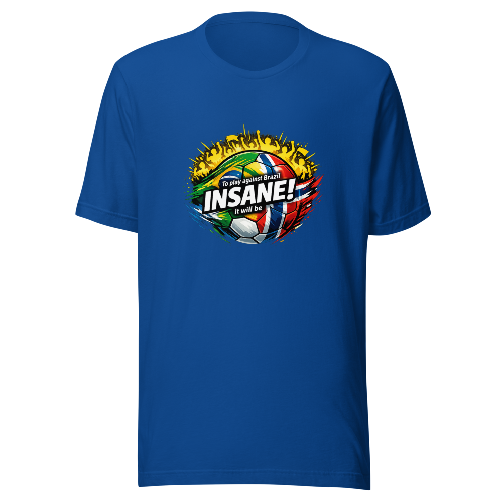 Haaland's Brazil Match "Insane" Soccer Tee - Image 8