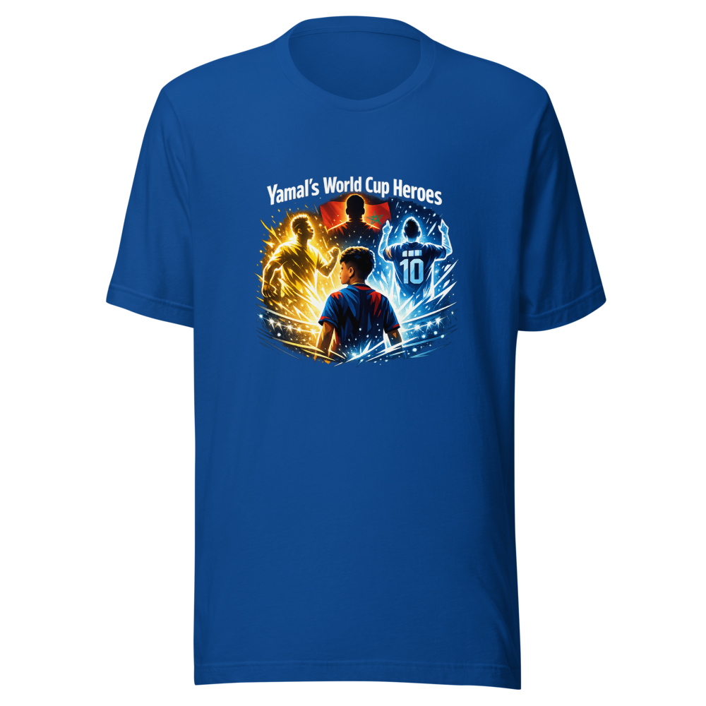 Lamine Yamal's World Cup Heroes Tee - Image 8