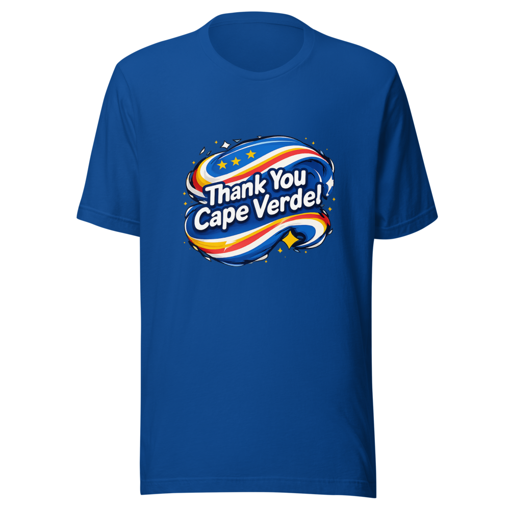 Cape Verde Vibes Thank You Tee - Image 8