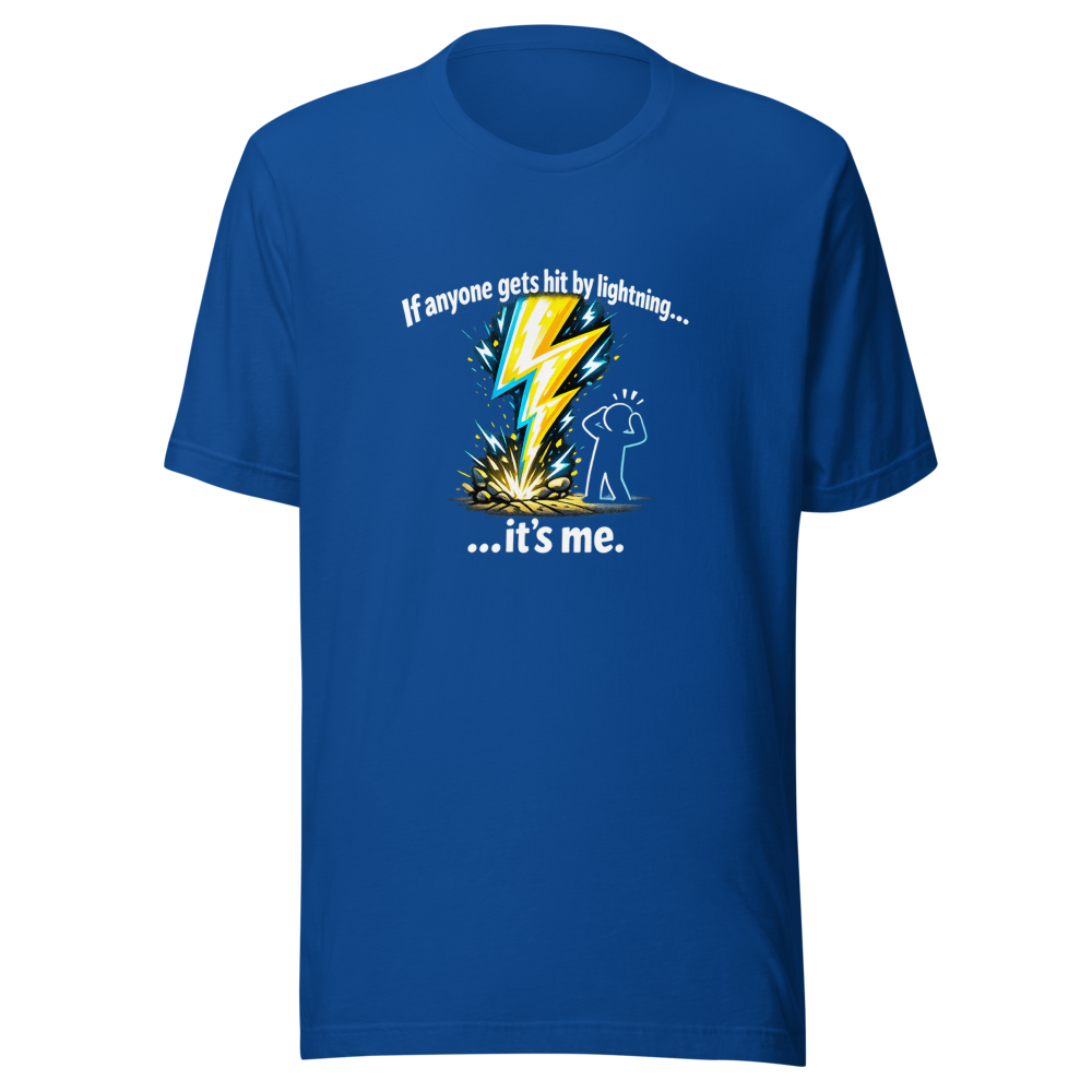 Shockingly Lucky Lightning Strike Tee - Image 8
