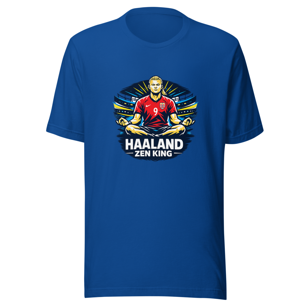 Haaland Man of the Match Norway Zen King T-Shirt - Image 8