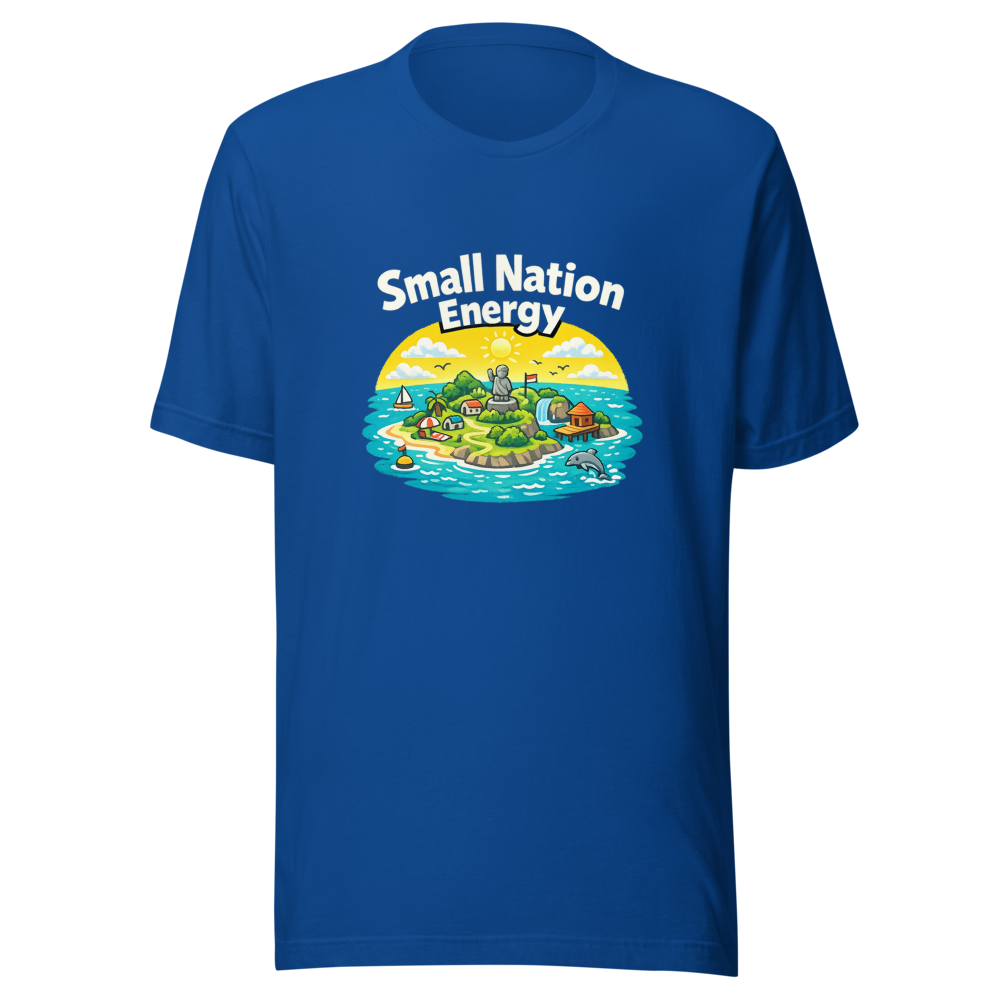 Small Nation Energy Tee - Funny Viral Quote Shirt - Image 8