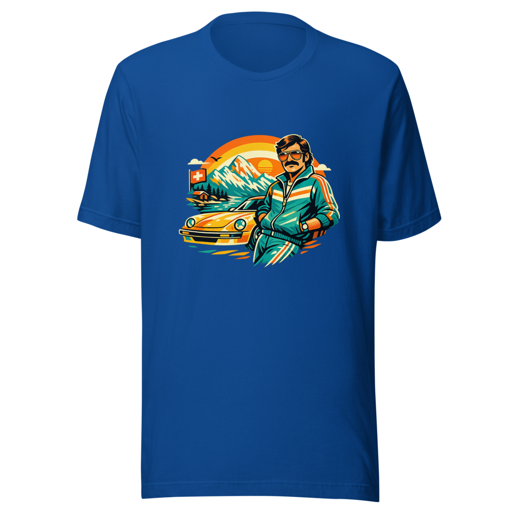 70s Vibes Swiss Coach Tee - Image 8