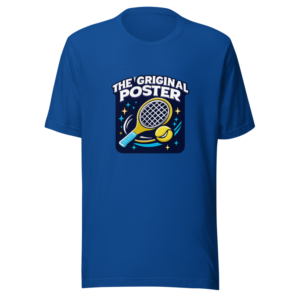 The Original Poster Tennis Dad Hat Vibe T-Shirt - Image 8