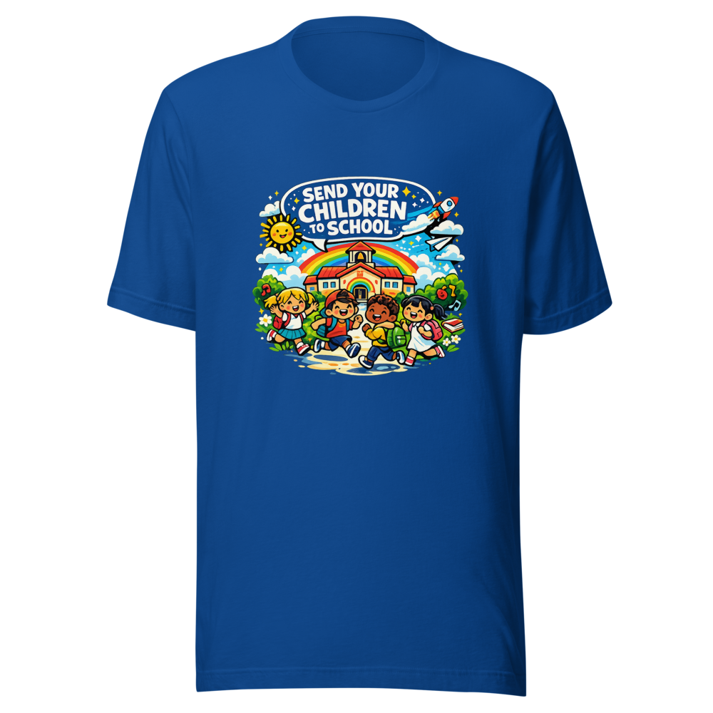 Send Your Kids to School Tee - Homeschool Humor - Image 8