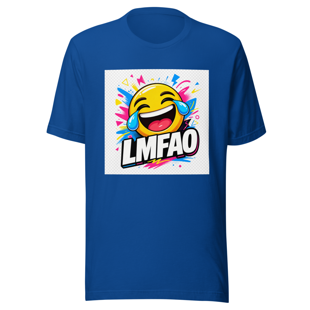 Tofuriin Laughing Out Loud Meme T-Shirt - Image 8