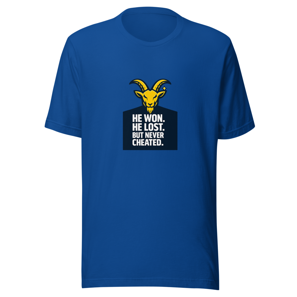 The Unbeatable Spirit: He Won He Lost Tee - Image 8