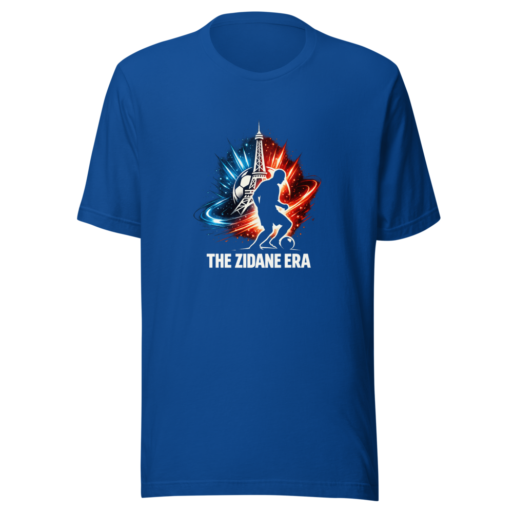 Zidane Era Begins France Football T-Shirt - Image 7