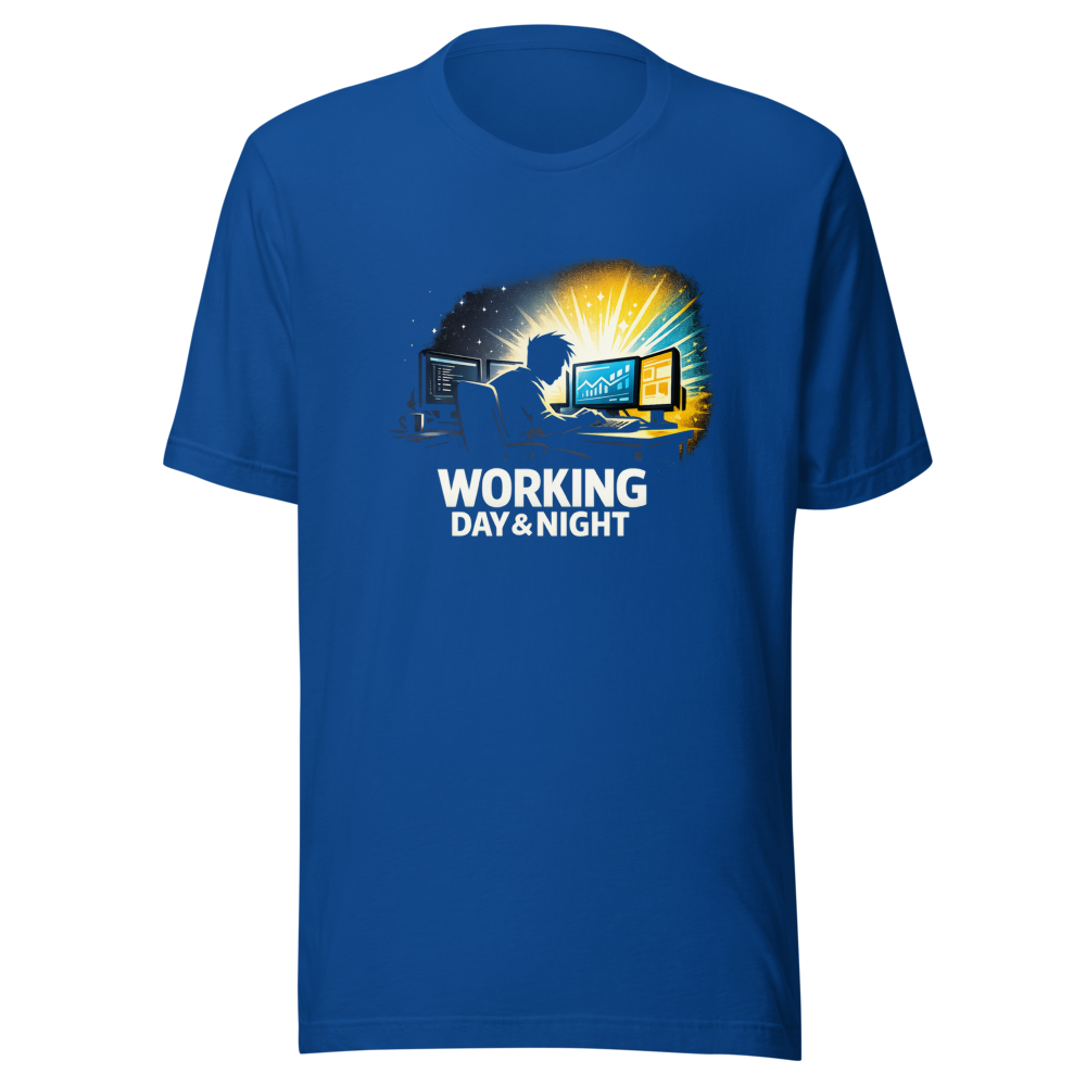 Bro Working Day & Night Twilight Tee - Image 8
