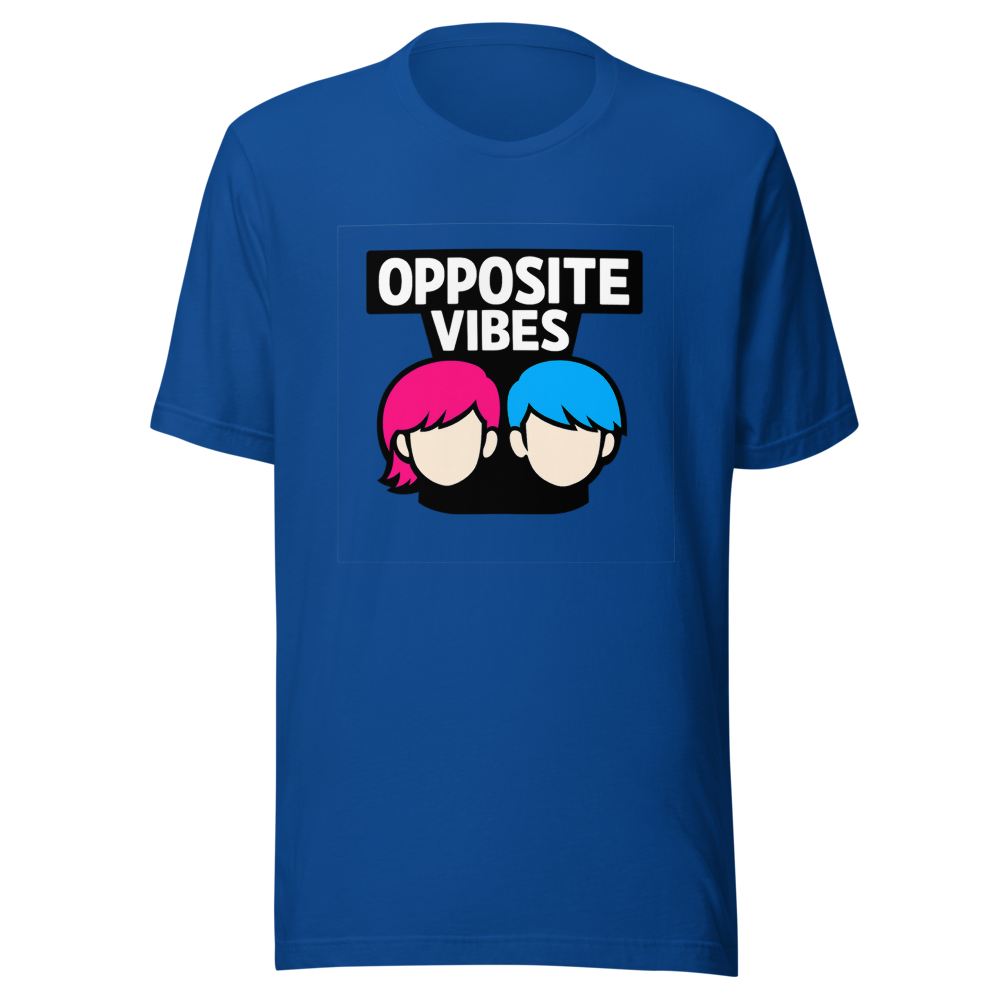 Hair Color Opposite Vibes Tee - Image 8