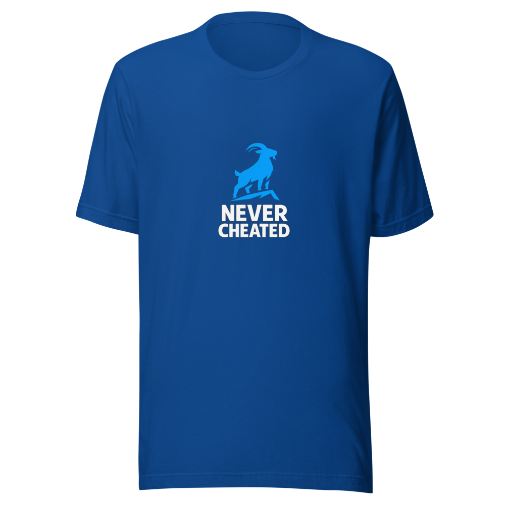 Never Cheated GOAT T-Shirt: Won & Lost - Image 8