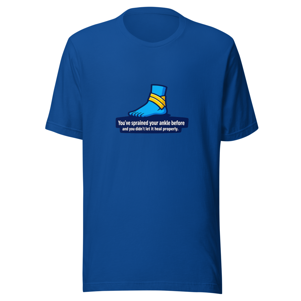 Funny Ankle Injury Meme T-Shirt - Image 8
