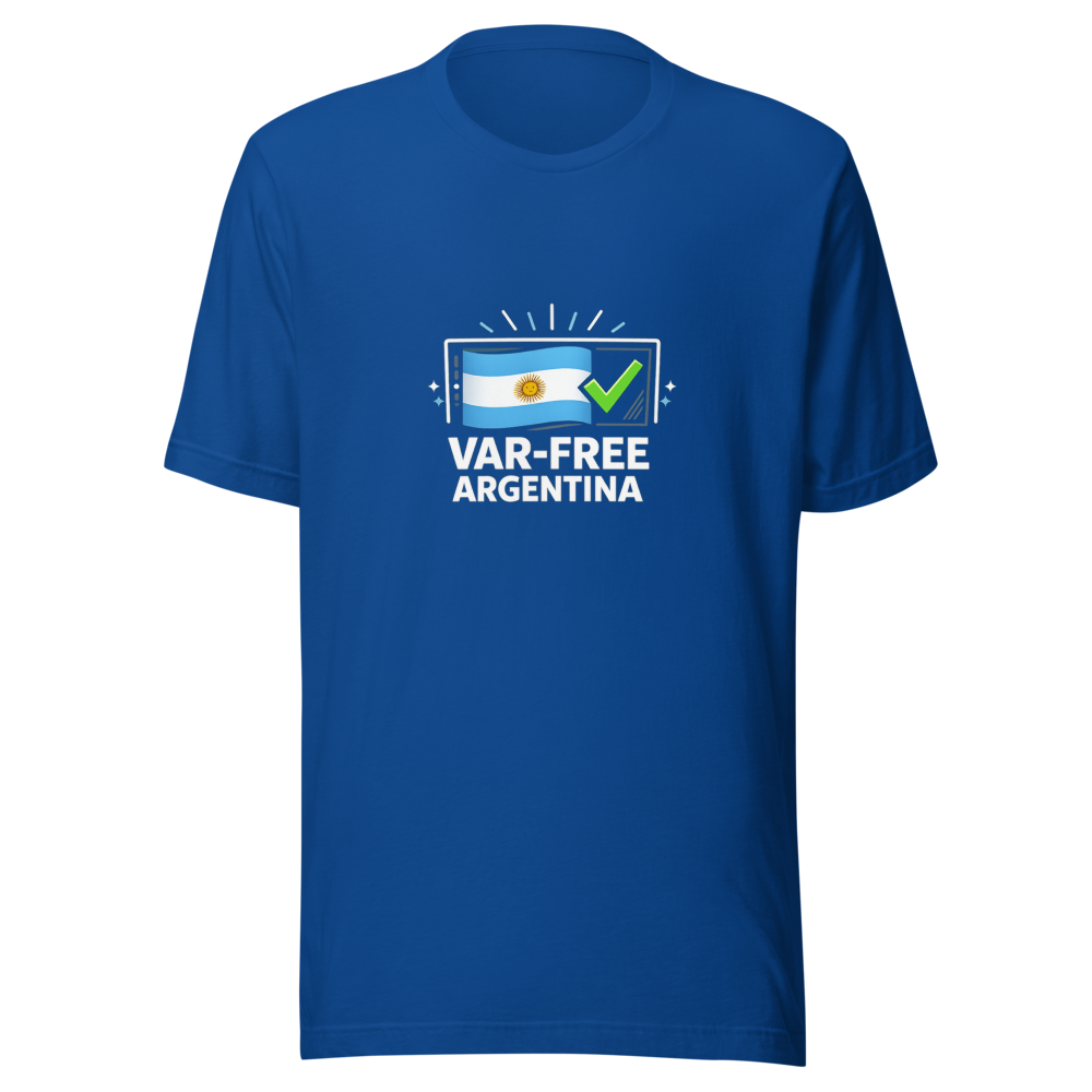 VAR-Free Argentina: The Unseen Advantage Tee - Image 8