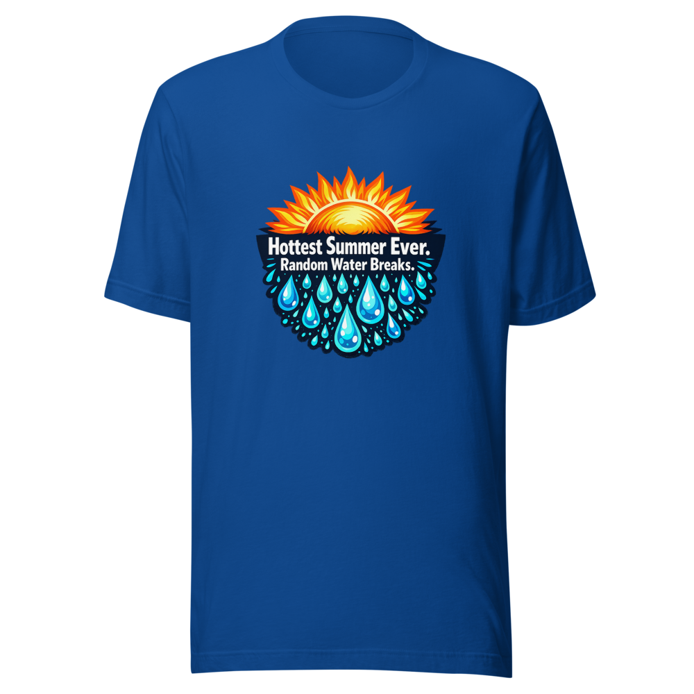 Hottest Summer Vibes & Water Break Tee - Image 8