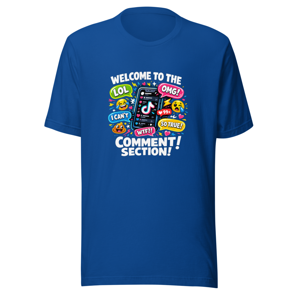 Funny TikTok Comments Tee - Viral Humor - Image 8