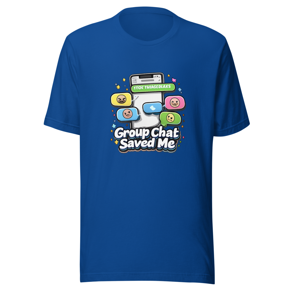 Unknown Number Text Group Chat Reply Ideas T-Shirt - Image 8