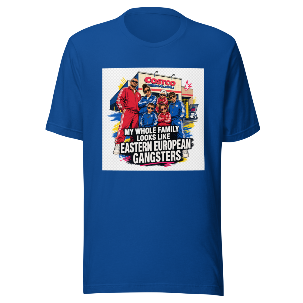 Costco Tracksuit Family Glow Up T-Shirt - Image 8
