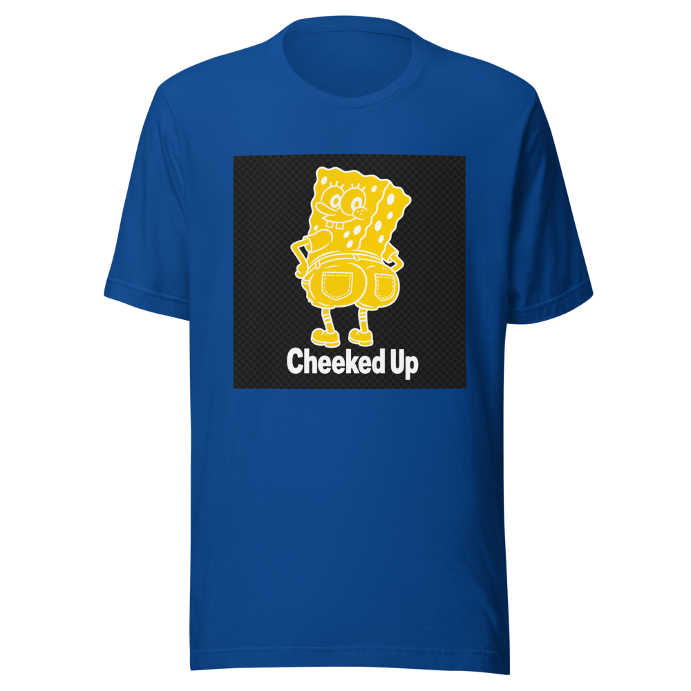 SpongeBob Cheeked Up Meme T-Shirt - Image 8