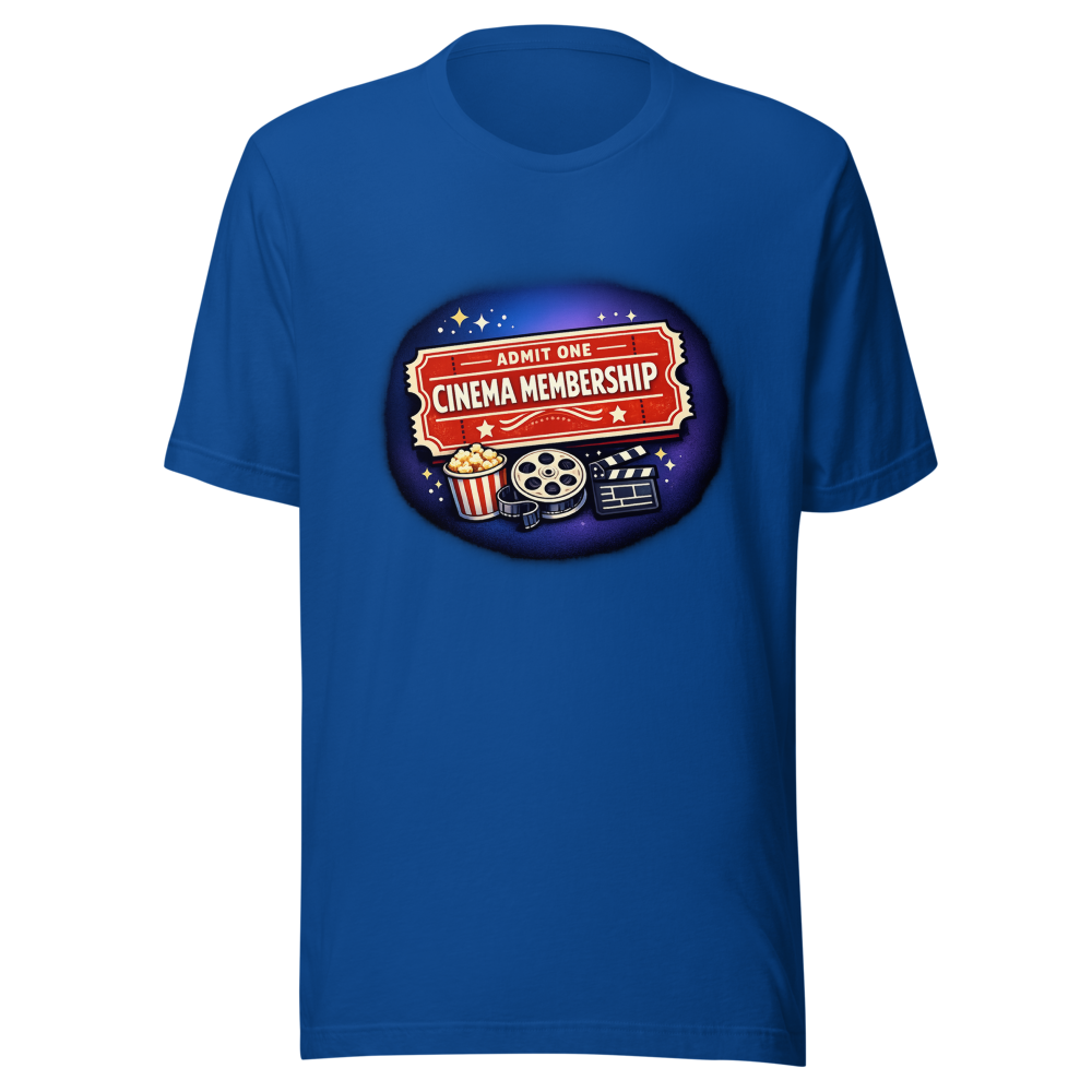 Cinema Membership Tee - Movie Lover's Dream - Image 8