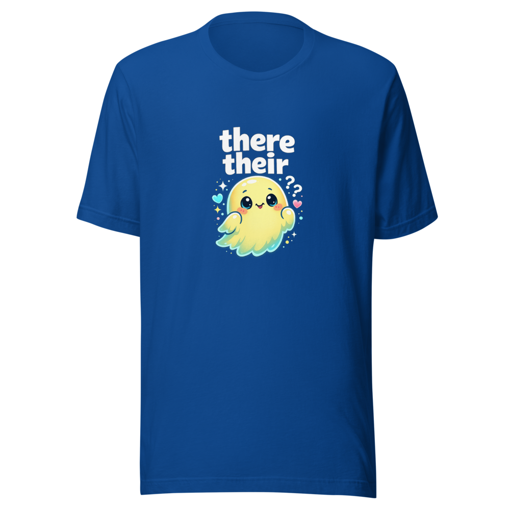 There Their Pronoun Humor Tee - Image 8