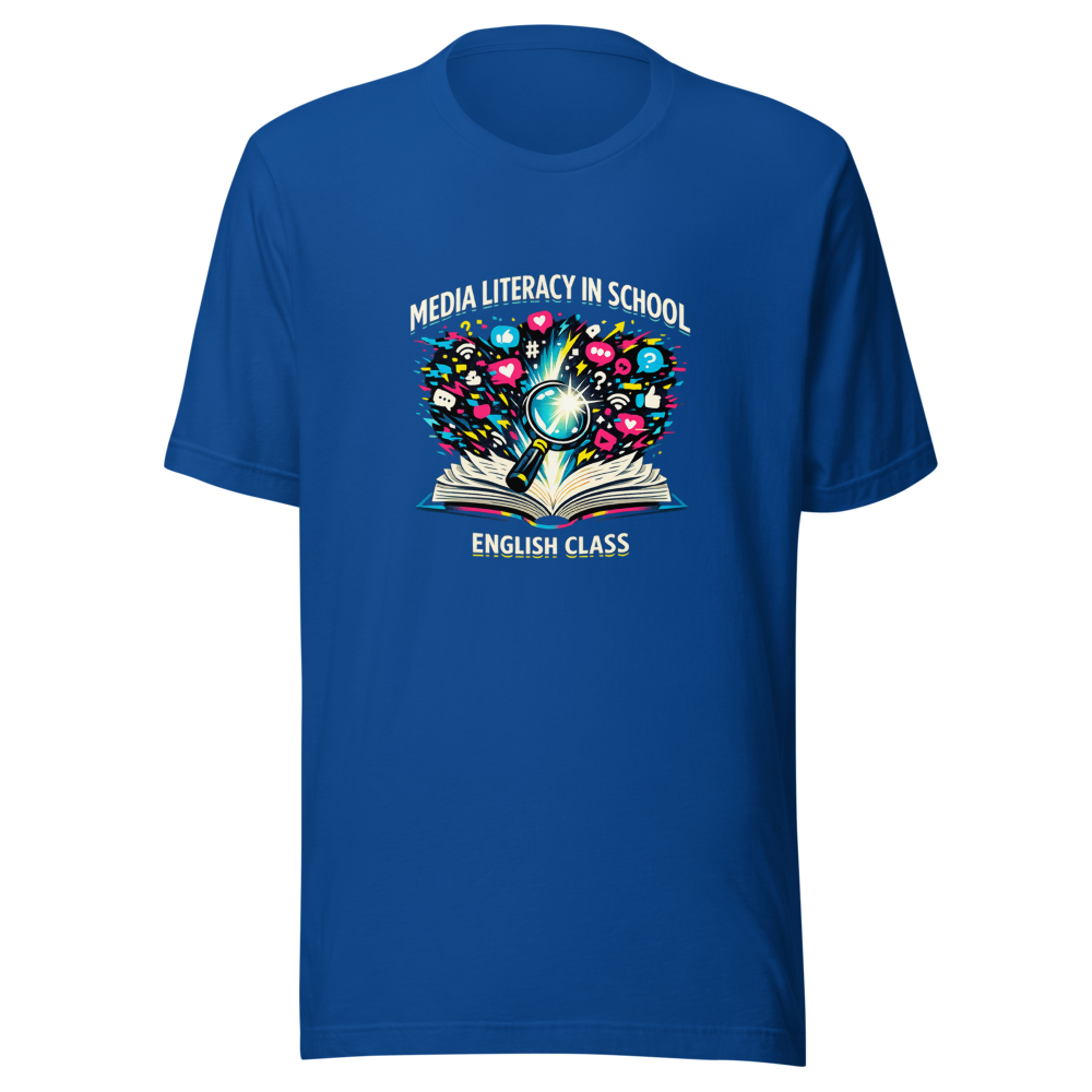 Media Literacy in Schools English Class Tee - Image 8