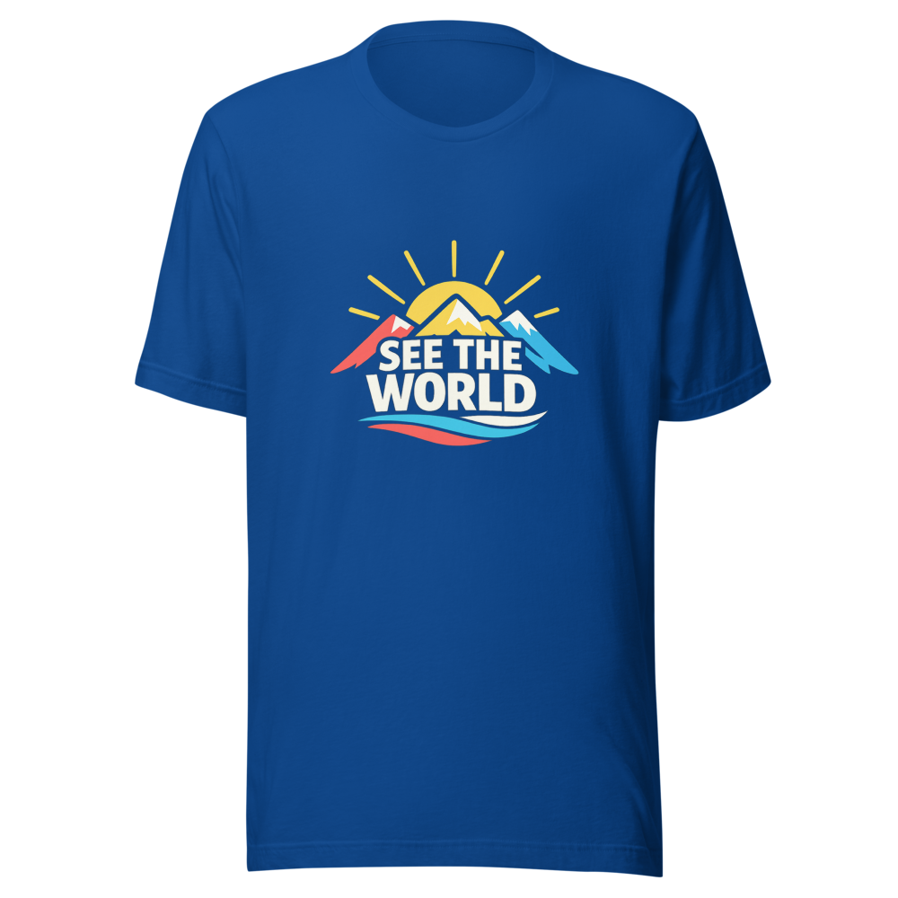 Climb Your Mountain: See the World Tee - Image 8