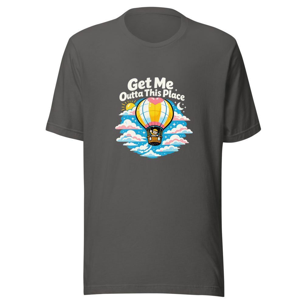 Escape Reality Graphic Tee - Get Me Outta Here! - Image 11