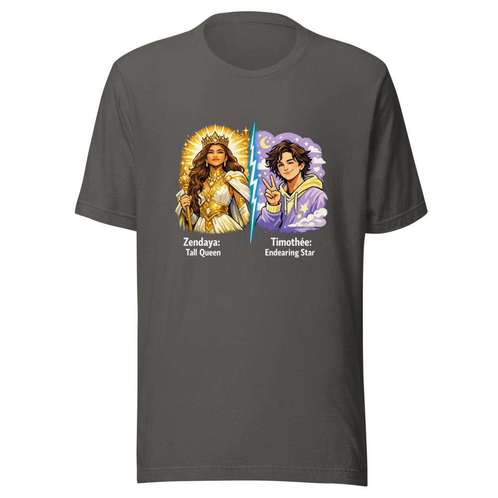 Zendaya Tall Queen & Timothée Twink King Tee - Image 11