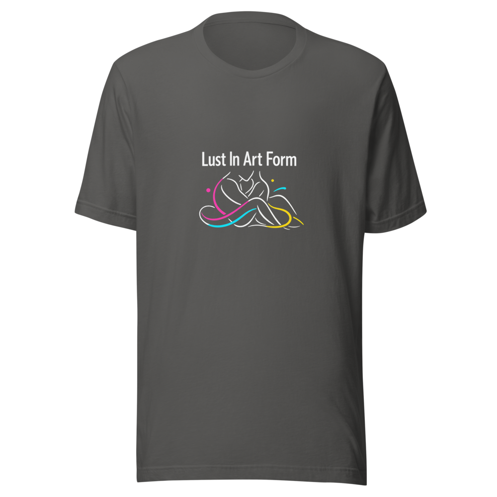 Lust In Art Form T-Shirt | Aesthetic Quote Tee - Image 11