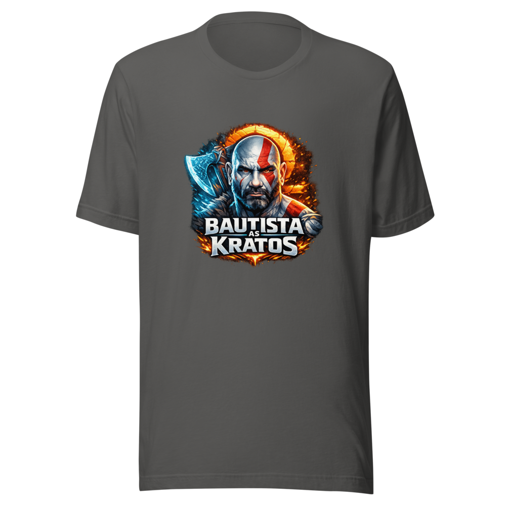 Dave Bautista as Kratos God of War Series T-Shirt - Image 11